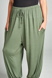 Lounge Pant in Olive - CLEARANCE