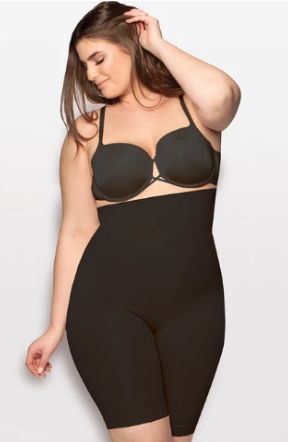 The Sculptor All-In-One Shapewear Short in Black