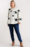 Star Sweater in Off White