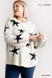 Star Sweater in Off White