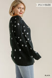 Star Stamped Sweater